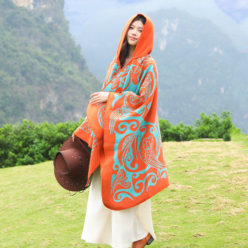 Nowa damska chusta z kapturem, – Go Ethnic Fashion recenzja i cena