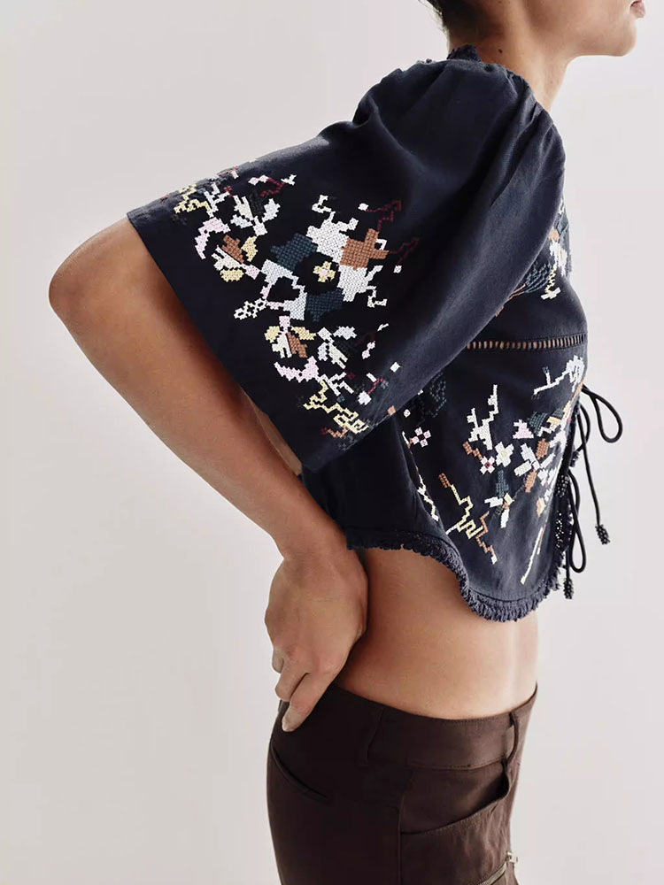 Nowa letnia bluzka damska, luź – Ethnic Fashion Design recenzja i cena