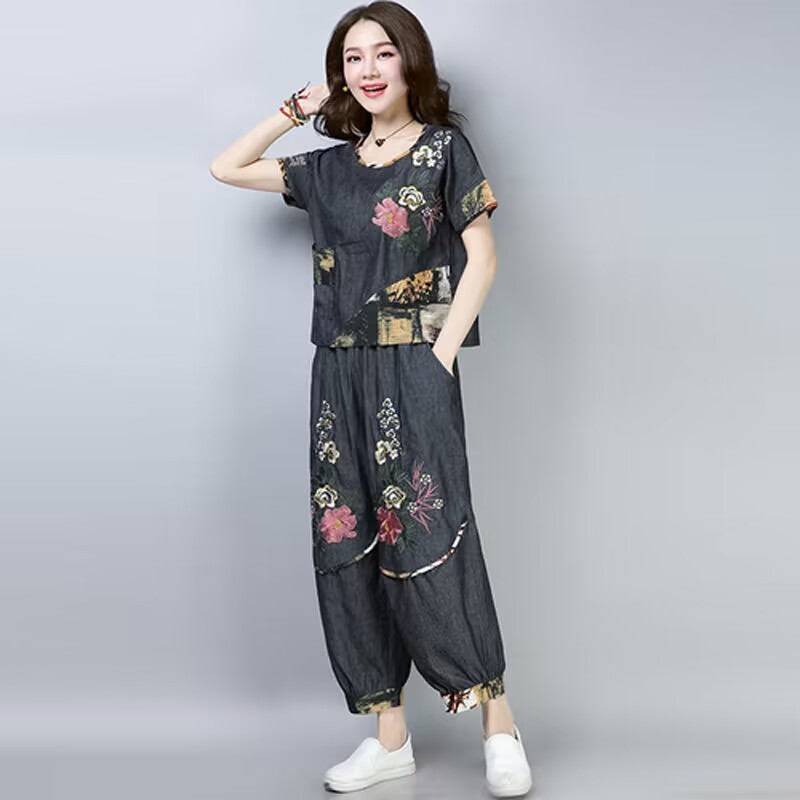 Damski komplet w stylu etniczn – New Ethnic Fashion recenzja i cena